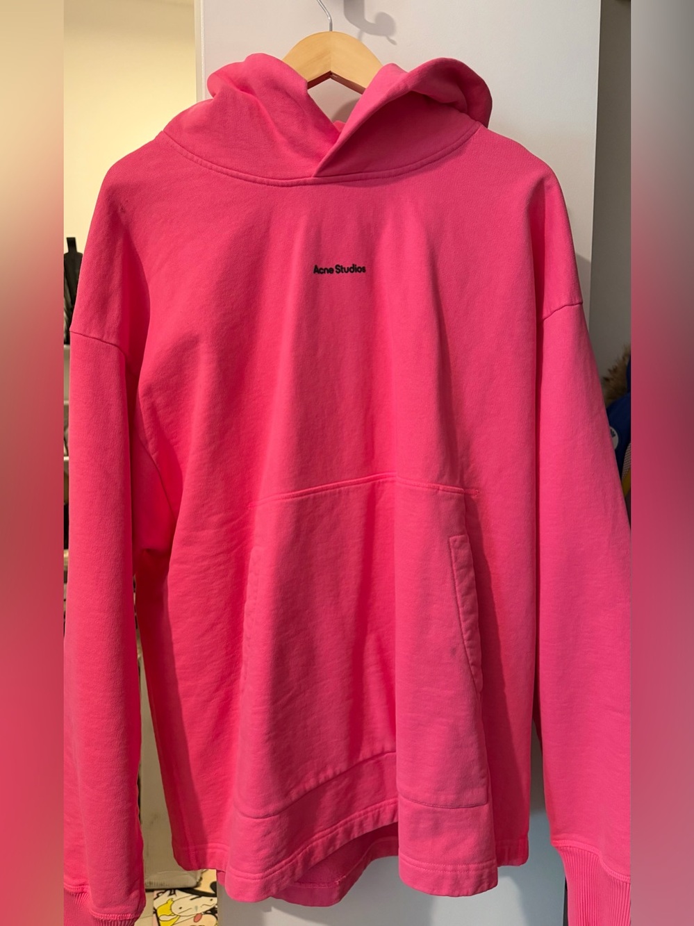 ACNE STUDIOS
Logo Hooded Sweatshirt